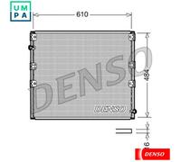 Air conditioning condenser DENSO DCN50020 for LAND CRUISER 90 (_J9_) 3 1995-2000