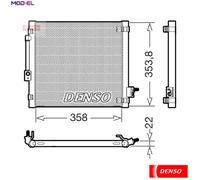 CONDENSER AIR CONDITIONING DCN99081 FOR TESLA