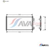 PRASCO FD5303 Air conditioning condenser