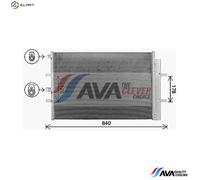 PRASCO FD5675D Air conditioning condenser