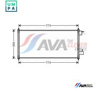 AVA COOLING SYSTEMS FDA5361 Air conditioning condenser