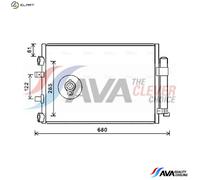 PRASCO FDA5484D Air conditioning condenser