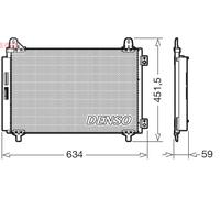 CONDENSER AIR CONDITIONING FITS: DS DS 3 / DS 3 CROSSBACK 1.2 PURETECH 100 /1