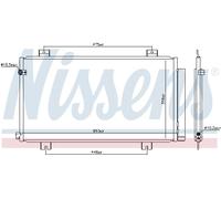 CONDENSER AIR CONDITIONING FITS: HONDA CIVIC X HATCHBACK 2.0 TYPE-R /1.6 I-DT