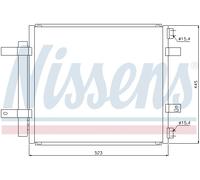 CONDENSER AIR CONDITIONING FITS: JAGUAR XJ SEDAN 3.0/3.6/4.2/R 4.2.JAGUAR XJ