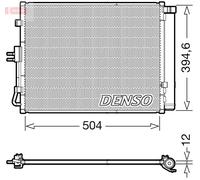 CONDENSER AIR CONDITIONING FITS: KIA 1.6 CRDI 115/1.6 CVVT/1.6 CRDI 128.KIA S
