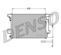 CONDENSER AIR CONDITIONING FITS: MITSUBISHI ASX 1.8 DI-D /1.8 DI-D 4WD /1.6 M
