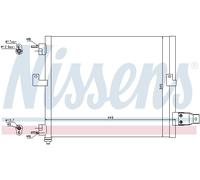 Nissens Aircon Condenser 94036 for eg. HYUNDAI AMICA (1997) 1.0 etc