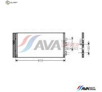 PRASCO FTA5298D Air conditioning condenser