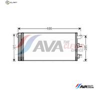 AVA COOLING SYSTEMS FTA5406D Air conditioning condenser