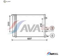 PRASCO HYA5244D Air conditioning condenser