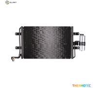 THERMOTEC KTT110003 Condenser, air conditioning for AUDI,SEAT,SKODA,VW