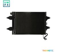 Air conditioning condense THERMOTEC KTT110029 for VW FOX Van (5Z1) 1.2 2010-2011