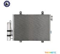 Condenser, air conditioning THERMOTEC KTT110086 For RENAULT