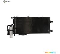 Condenser Thermotec KTT110176 for OPEL