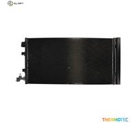 Condenser, air conditioning THERMOTEC KTT110369 For RENAULT
