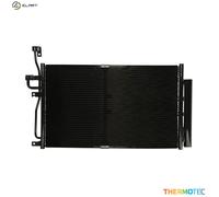 THERMOTEC KTT110410 Condenser, air conditioning for CHEVROLET,OPEL