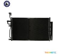 THERMOTEC KTT110410 Condenser, air conditioning for CHEVROLET,OPEL