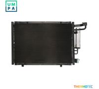 Condenser, air conditioning THERMOTEC KTT110422 For FORD