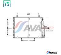 AVA COOLING SYSTEMS MS5169 Air conditioning condenser