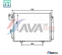 AVA COOLING SYSTEMS MT5231D Air conditioning condenser