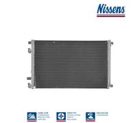 Condenser, air conditioning NISSENS 94626 For RENAULT