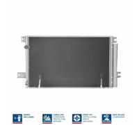 Condenser, air conditioning NISSENS NS940022