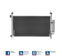 Condenser, air conditioning NISSENS NS94875