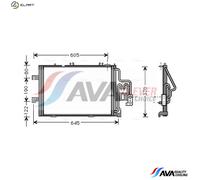 PRASCO OLA5307 Air conditioning condenser