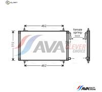 PRASCO PE5191 Air conditioning condenser