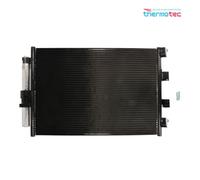 Condenser, air conditioning THERMOTEC KTT110557 For FORD