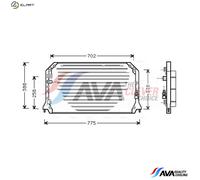 CONDENSER AIR CONDITIONING TO5254 FOR TOYOTA 5S-FE 2.2L 4cyl CAMRY1MZ-FE 3.0L