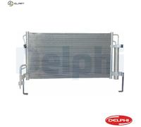 Delphi Air Conditioning Condenser TSP0225558 - Fits Hyundai Trajet / Santa Fe I (97606-26000)