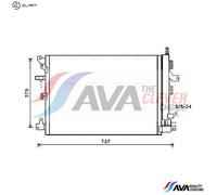 AVA COOLING SYSTEMS VOA5152D Air conditioning condenser