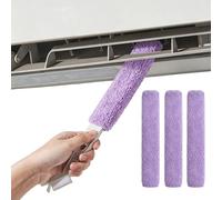 Condenser Brush, Microfibre Grout Cleaning Tool, Air Conditioning Cleaning Brush, Design and Effective Disassembly of the Device, PreseHome Appliance Fridge Condenser Dust Oil