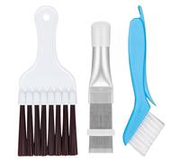 Condenser Comb Dryer, Pack of 3 Air Conditioning Condenser Fin Comb, Air Conditioning Slats Comb, Air Conditioning Comb, Condenser Cleaning Comb, Foldable Brush for Cleaning Air Conditioning,