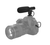 Condenser Microphone Highly Sensitive Lightweight Portable Windsheid for Camera Camcorder, Recording for Photography Lovers ABS 100g