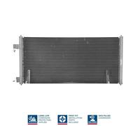 Condenser NISSENS 94664 for FORD