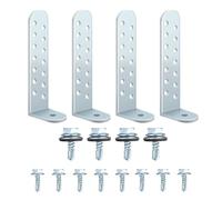 Condenser Rack Kit | Compressor Holders | Heavy Duty Bracket for Condenser Compressor Home Garage Business Industrial Concrete Masonry