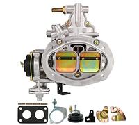 Condgreemee Carburetor 2 Barrel for Weber EMPI 32/36 DFEV 32x36 carb for VW Bug 1976-1983 Mazda B2600 Caravan Dodge Arrow Sedan Pickup 2.0L 2.6L Fiat 124/131 Engines Carb with Electrical choke