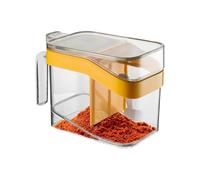 Condiment Jar, Condiment Containers with Lids - Sugar and Salt Containers - Anti Dust Sugar, Salt and Pepper Seasoning Jar for Food Seasoning Storage