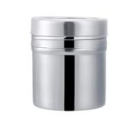 Condiment Pot 401 Stainless Steel Spice Jar Season Coffee Bottle Sugar Storage Container Kitchen Tool Home Restaurant(M)
