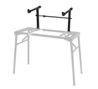 condinggen Universal Adjustable Width Keyboard Stand Extension, Second Tier for Electronic Piano, Music Instrument Accessories