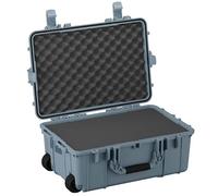Condition 1 24” Rolling Heavy-Duty Lockable Storage Case Model 305 with Wheels and Handle, IP67 Rated Waterproof, Dustproof, TSA Friendly, Made in USA, 24.50”x17.02”x10.20”, Slate