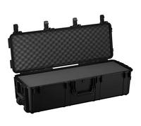 Condition 1 45” Long Hard Shell Carrying Case with Wheels, Waterproof, Protective, Heavy-Duty, Portable Storage Box for Music Equipment, Camera, Electronics, Hunting Travel Case, Black, 2191, Black,