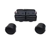 Conditioner Vent For Toyota for yaris 2008-2013 Center Dash A/C Outlet Air Vent Panel Cover Replacement Dashboard Instrument(3pcs A)