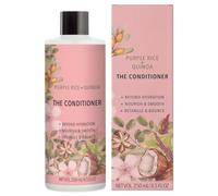 Conditioner with Purple Rice & Quinoa | Daily Moisturizing Conditioner for Dry & Color-Treated Hair | Vegan, Silicone-Free, Herbal & Natural | Suitable for All Hair Types | 250ml
