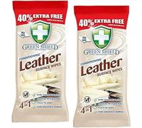 Conditioning Leather Cleaning Surface Wipes 70 Pack - Large Wipes Suitable For All Leather Types Removes Dirt & Grime with Protecting the Surface (2)