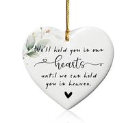 Condolence Ceramic Heart Plaque, Sympathy Gift, Ceramic Bereavement Gifts, Memorial Gift, Sorry for Your Loss Gifts, Keepsake to Honor and Remember Loved Ones
