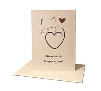 Condolence/Sympathy Card for Loss of a Cat - Always loved, Forever missed